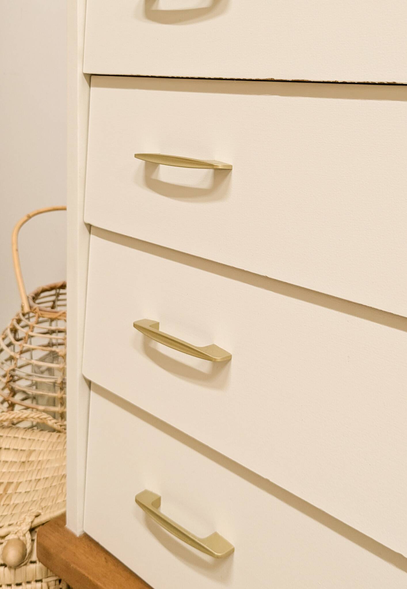Vintage Scandinavian style chest of drawers