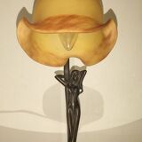 Swan neck lamp signed tief