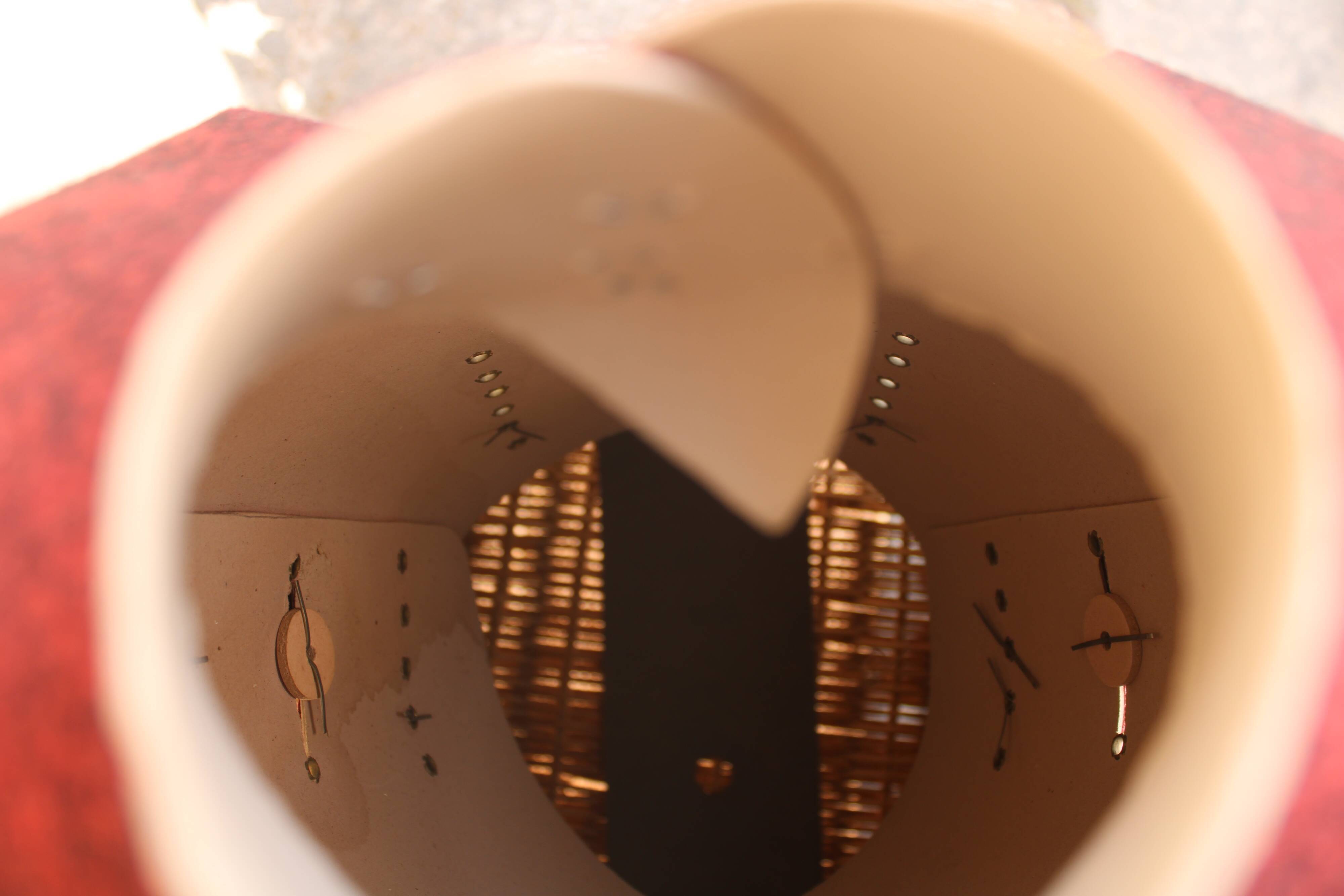 Cardboard sewing mannequin