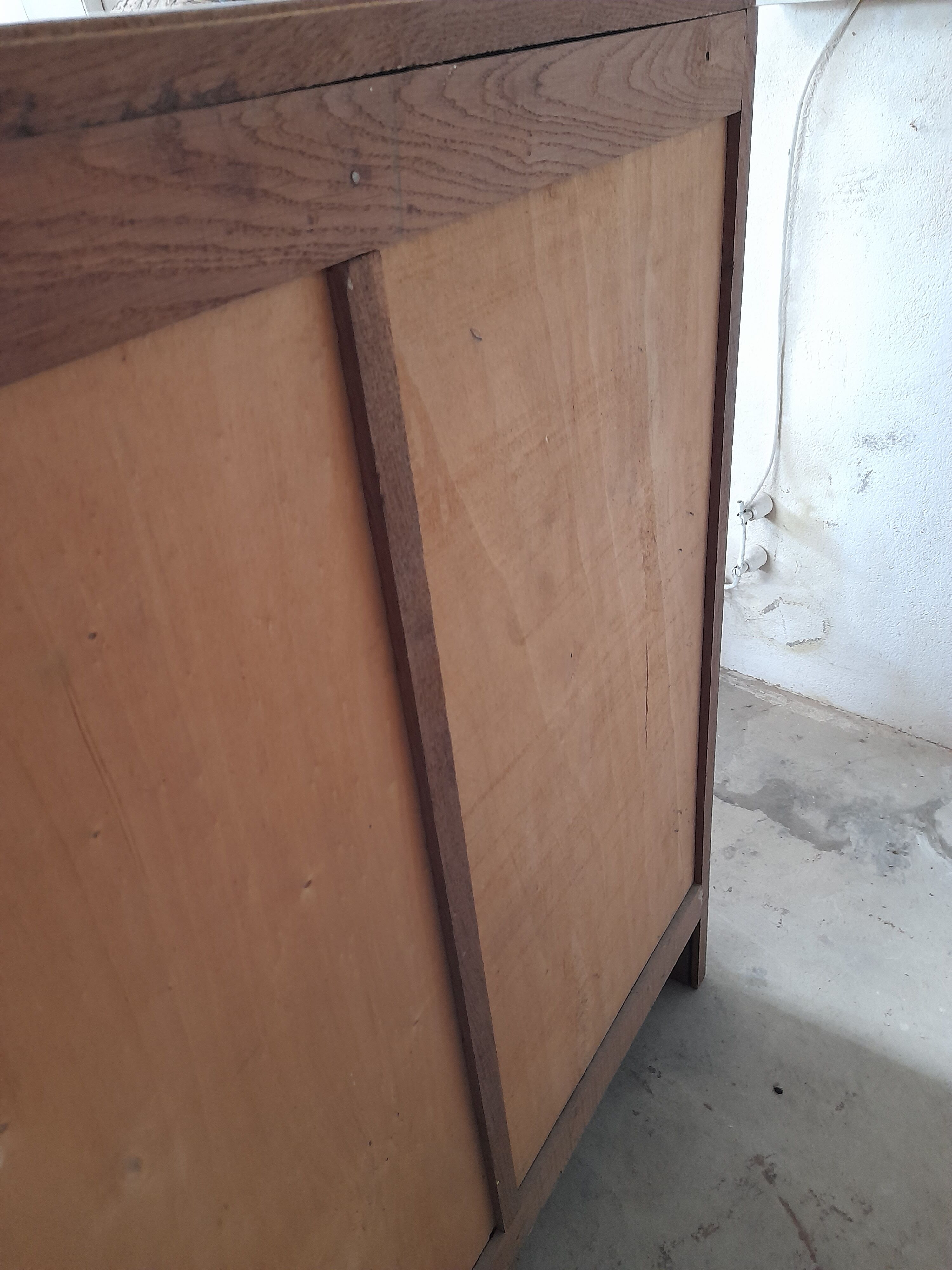 Old curtain cabinet 1950