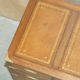 Restored leather military campaign desk Harrods Kennedy