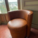 Leather armchair