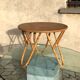 Vintage rattan coffee table