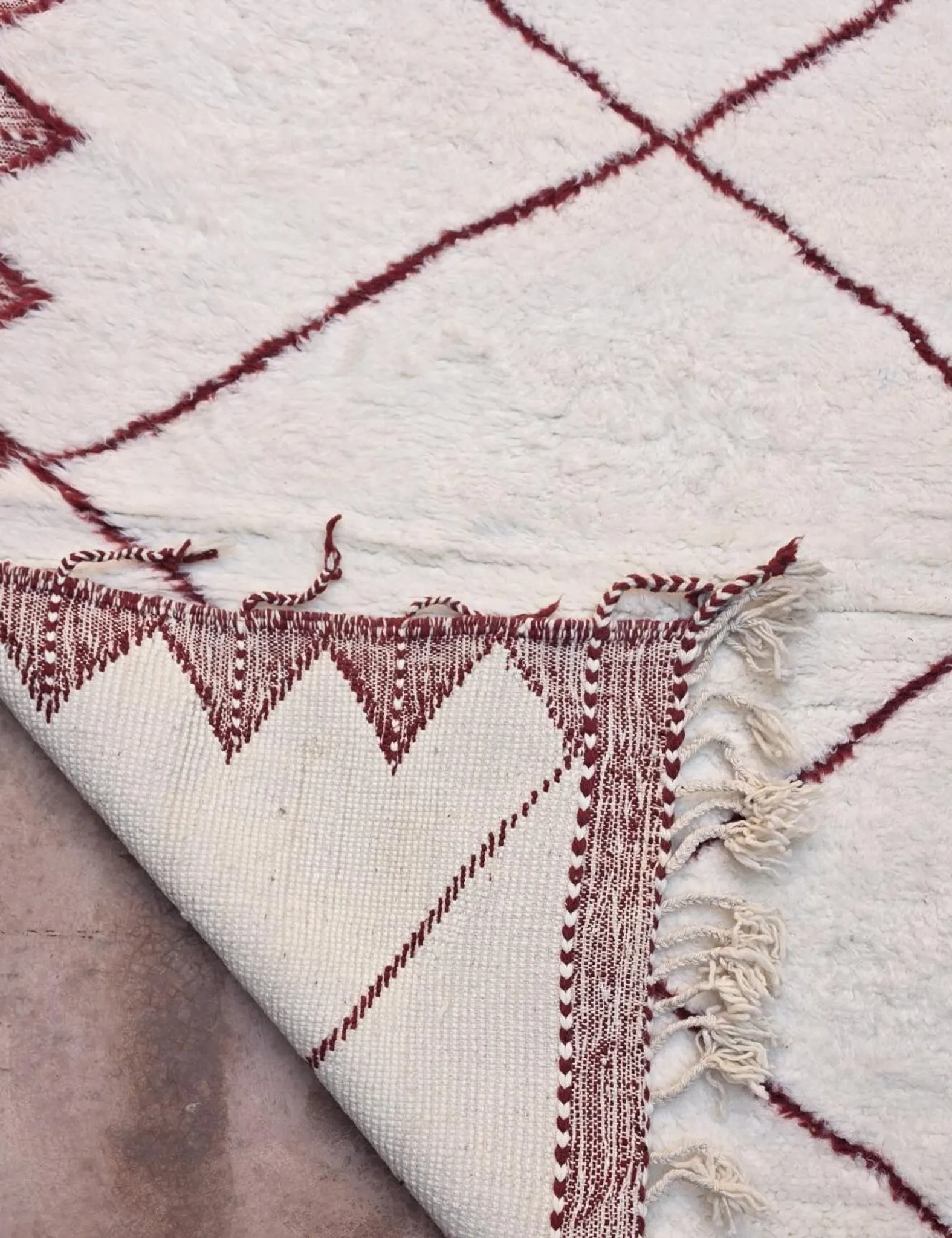 Beni Ouarain rug - 353 x 270 cm
