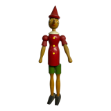 Wooden pinocchio