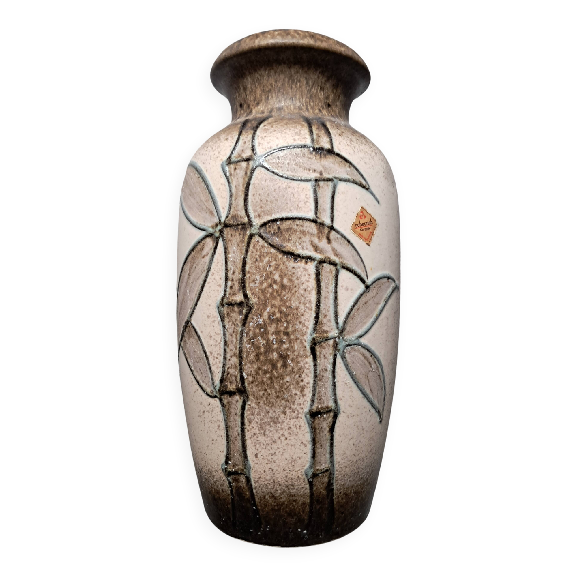 Large ceramic vase West Germany Sheurich