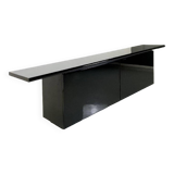 Lodovico Acerbis, Giotto Stoppino Sheraton sideboard in glossy black lacquer