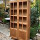 Art Deco Parisian glass-fronted wardrobe, demountable