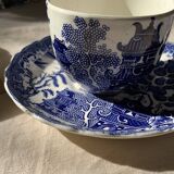 Service à thé/café ancien Villeroy et Bosh motifs Asie bleu