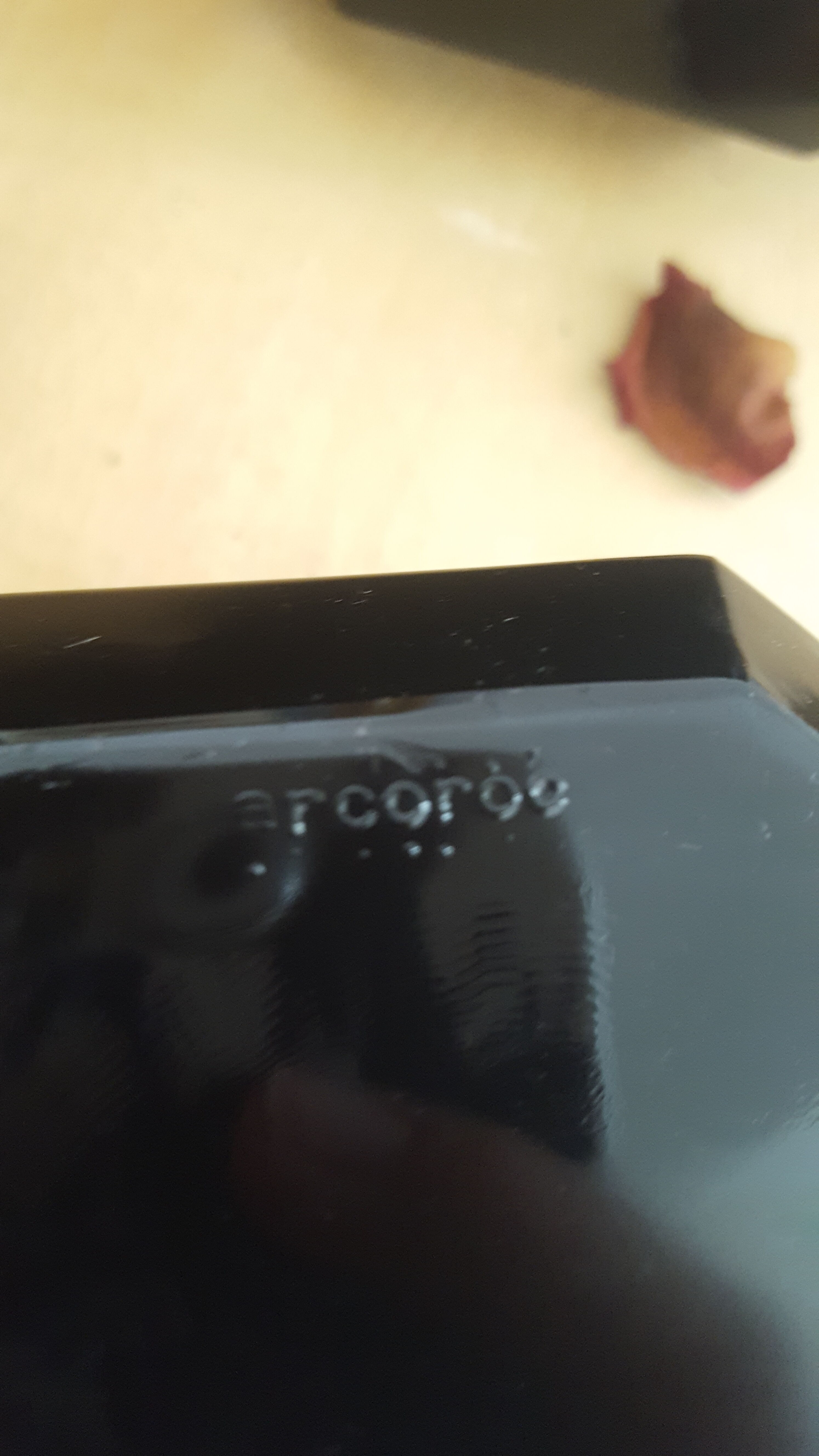 Vintage black Arcoroc ramekins