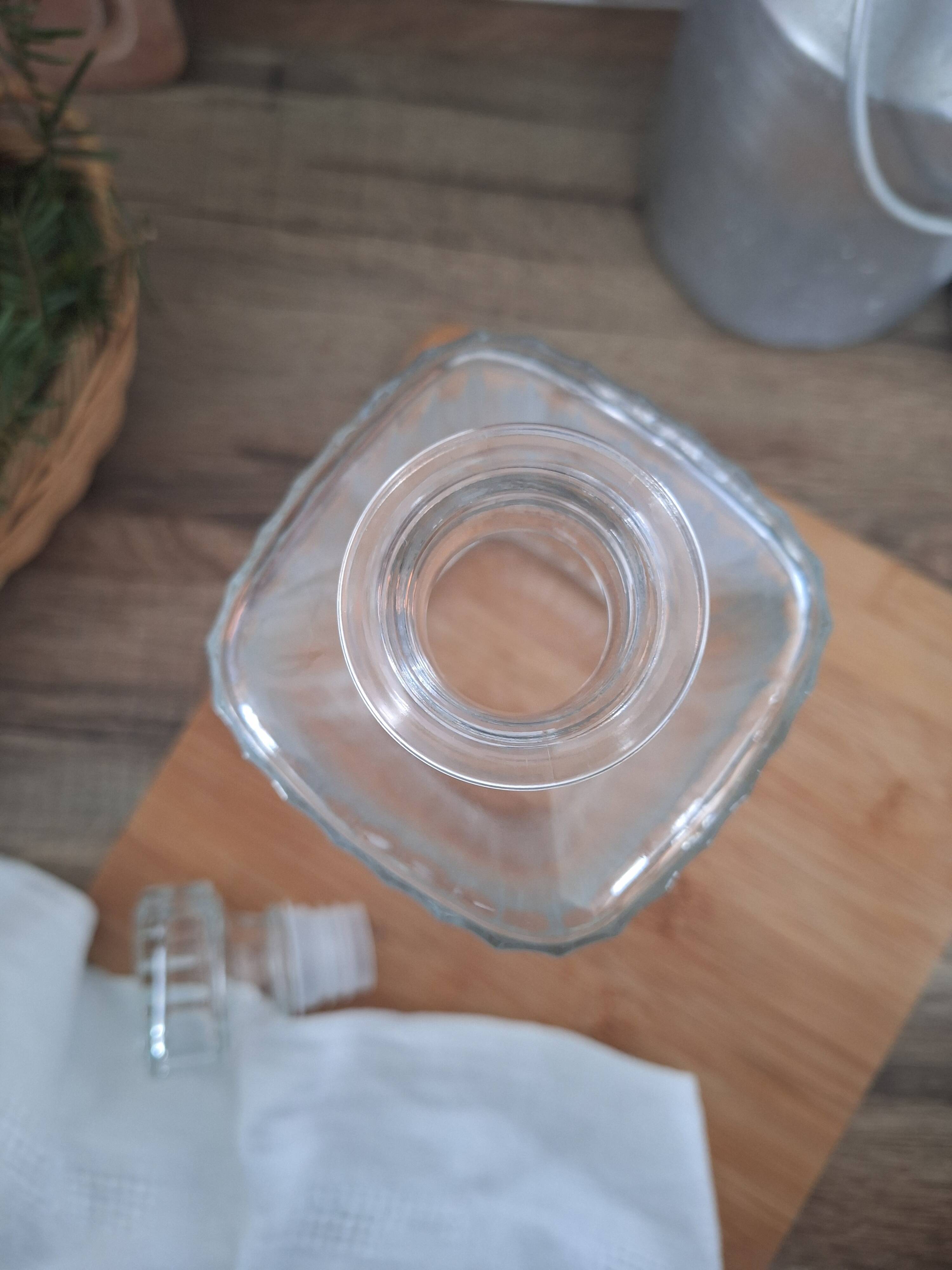 Carafe à whisky en verre striés Luminarc vintage