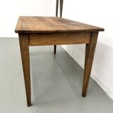 Restored pine farmhouse table