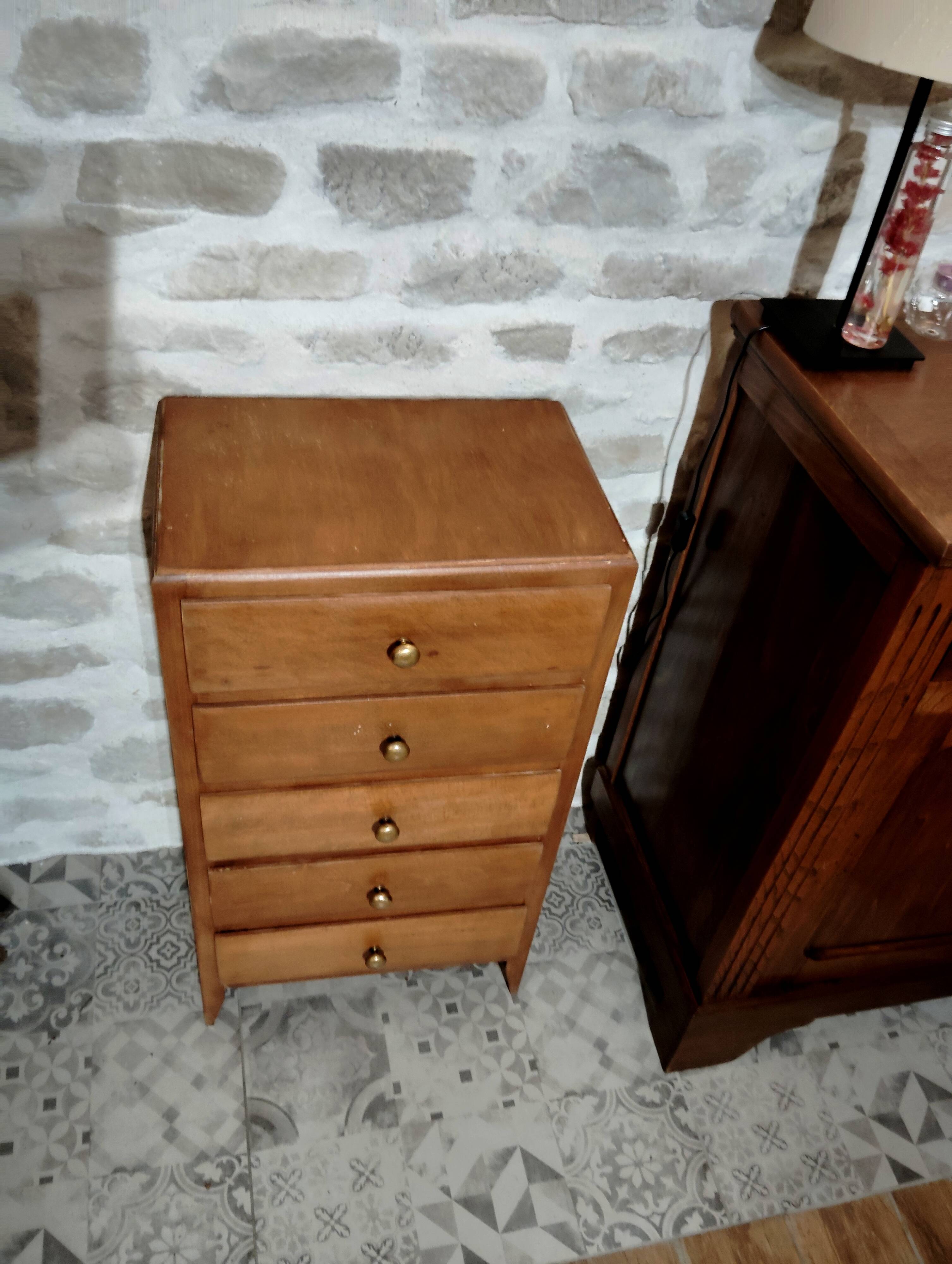 Commode - chiffonnier vintage 50's