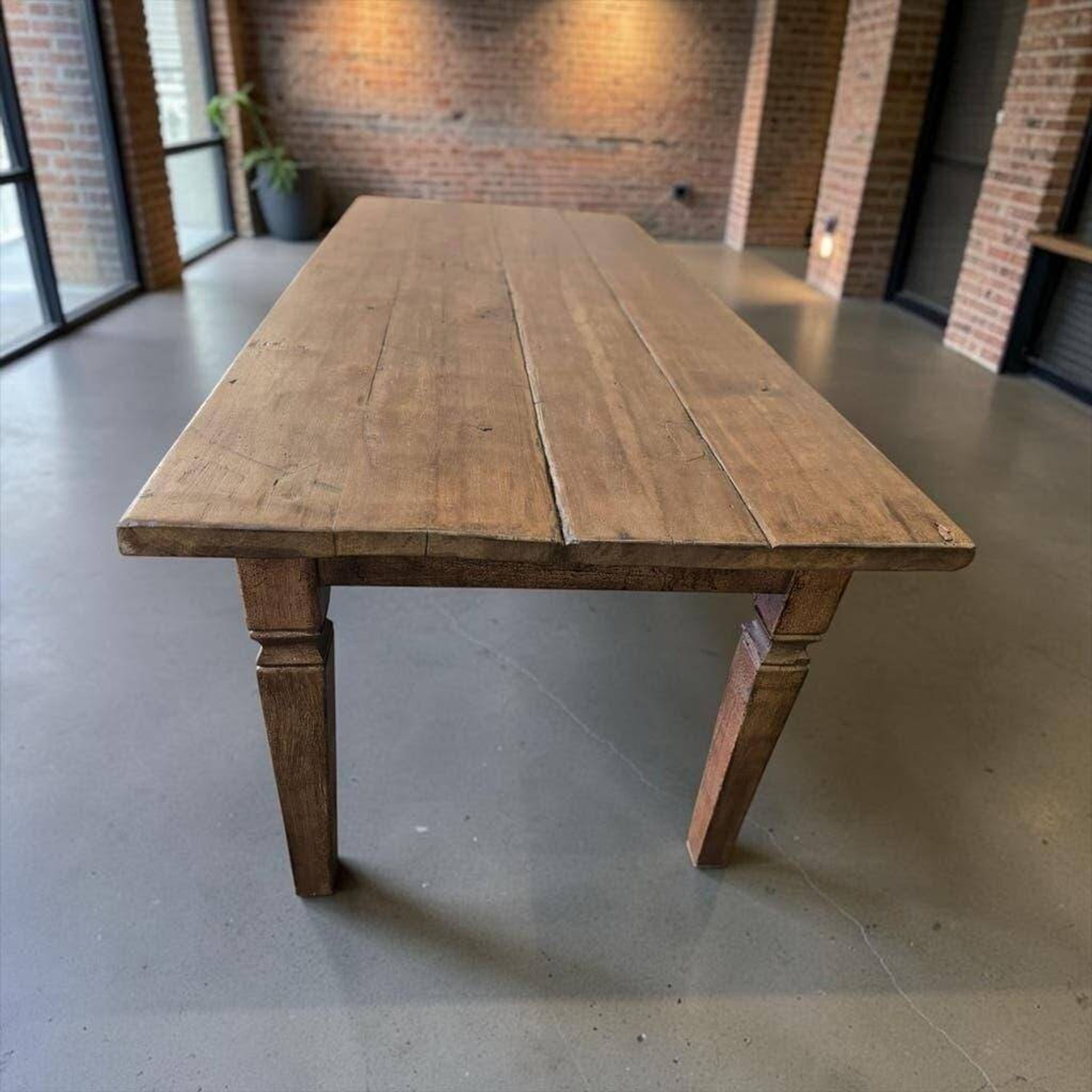 Farm table/vintage dining table made of solid wood