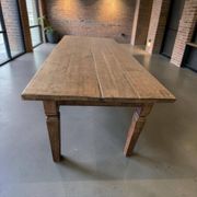 Farm table/vintage dining table made of solid wood