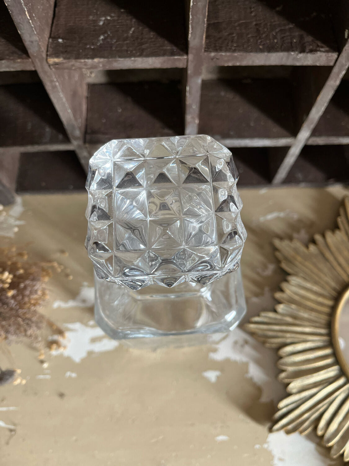 Crystal whisky decanter