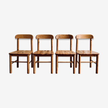 Solid pine chairs by Rainer Daumiller for Hirtshals Savvaerk