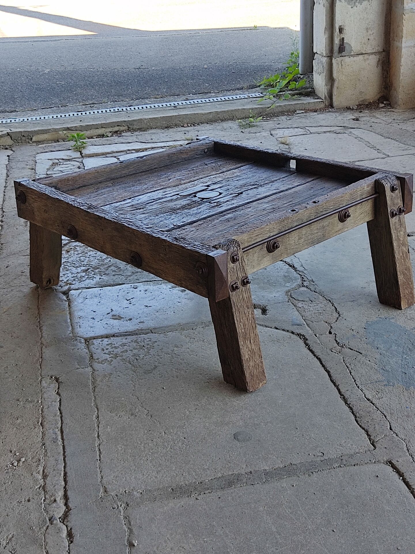 Table Basse ancien Pressoir