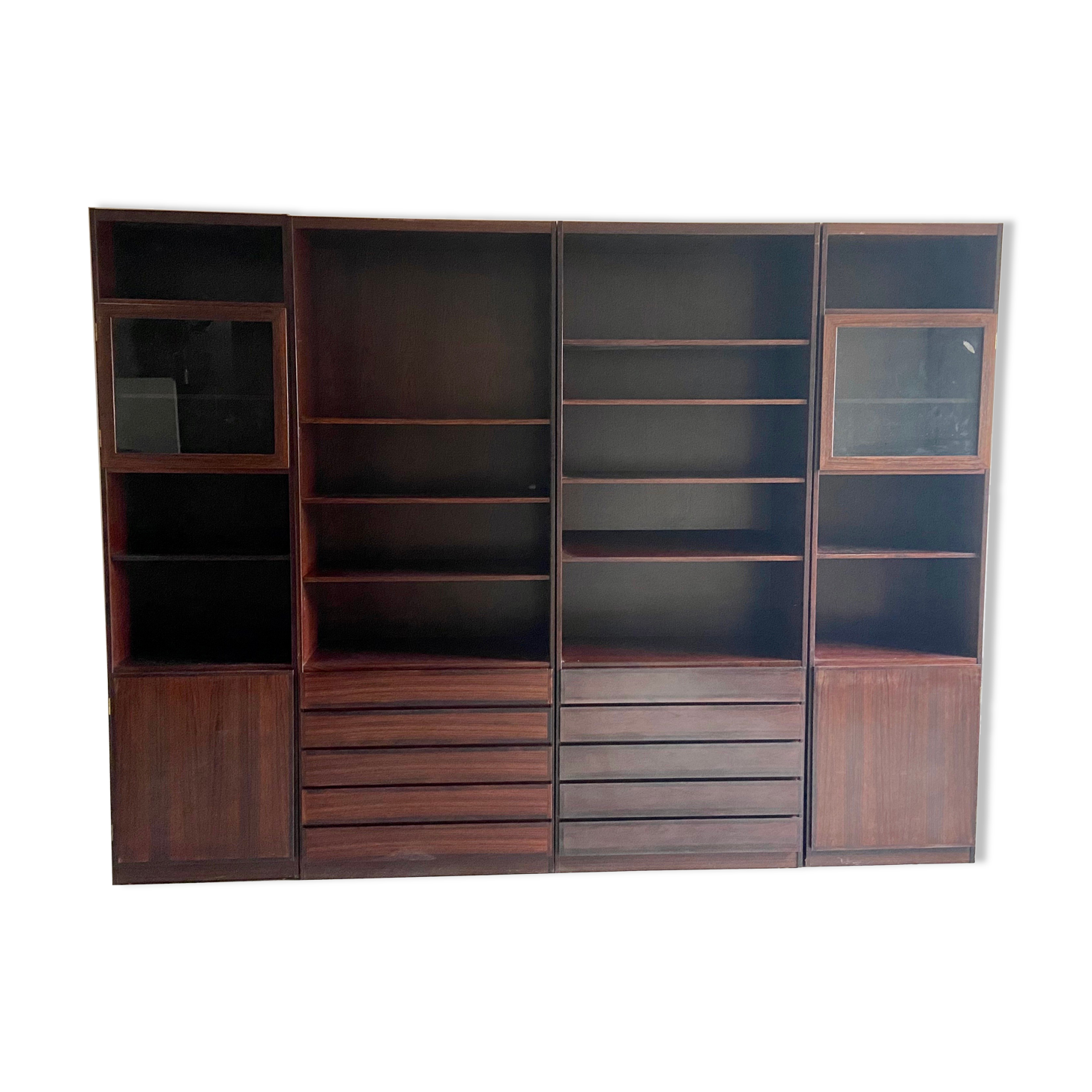 Danish rosewood scan-flex library