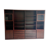 Bibliothèque danoise scan-flex en palissandre