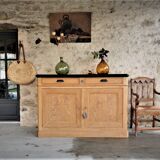 Louis Philippe buffet in solid elm