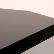 Osvaldo Borsani for Tecno ‘T96’ executive corner desk in black lacquered wood