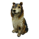 Chien céramique vintage