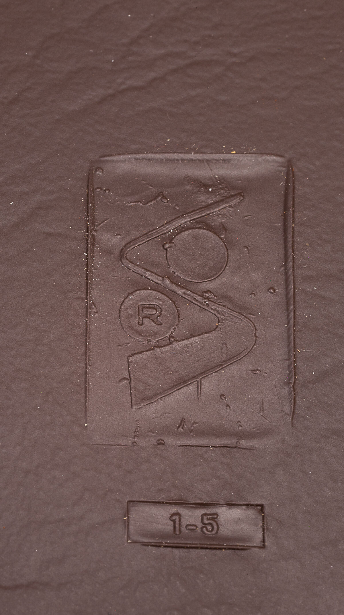 6 chairs Soudexvinyl chocolate, vintage 1970