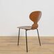 Ant Chair Model 3101 in Teak by Arne Jacobsen for Fritz Hansen, Denmark.