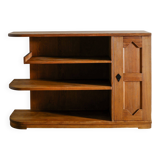 Vintage Swedish Wooden "Lovö" Bookcase by Axel Einar Hjorth for NK, 1930s