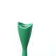 Scandinavian green vintage wooden candle holder