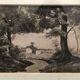 Painting drawing landscape campaign XXth