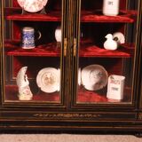 Napoleon III period collector's display cabinet