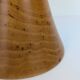 Lampe en bois tourné