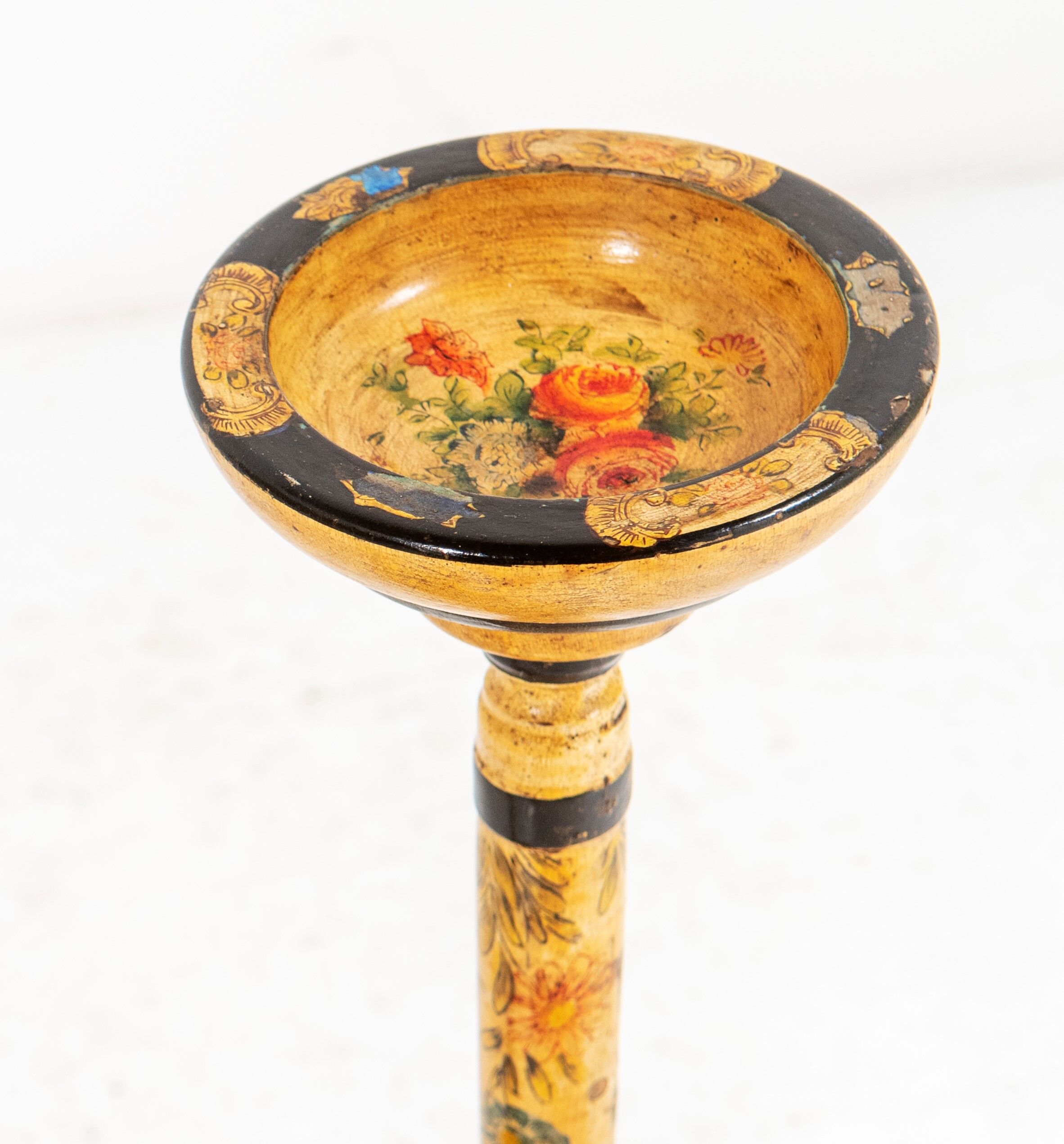 Pair of floor standing ashtrays