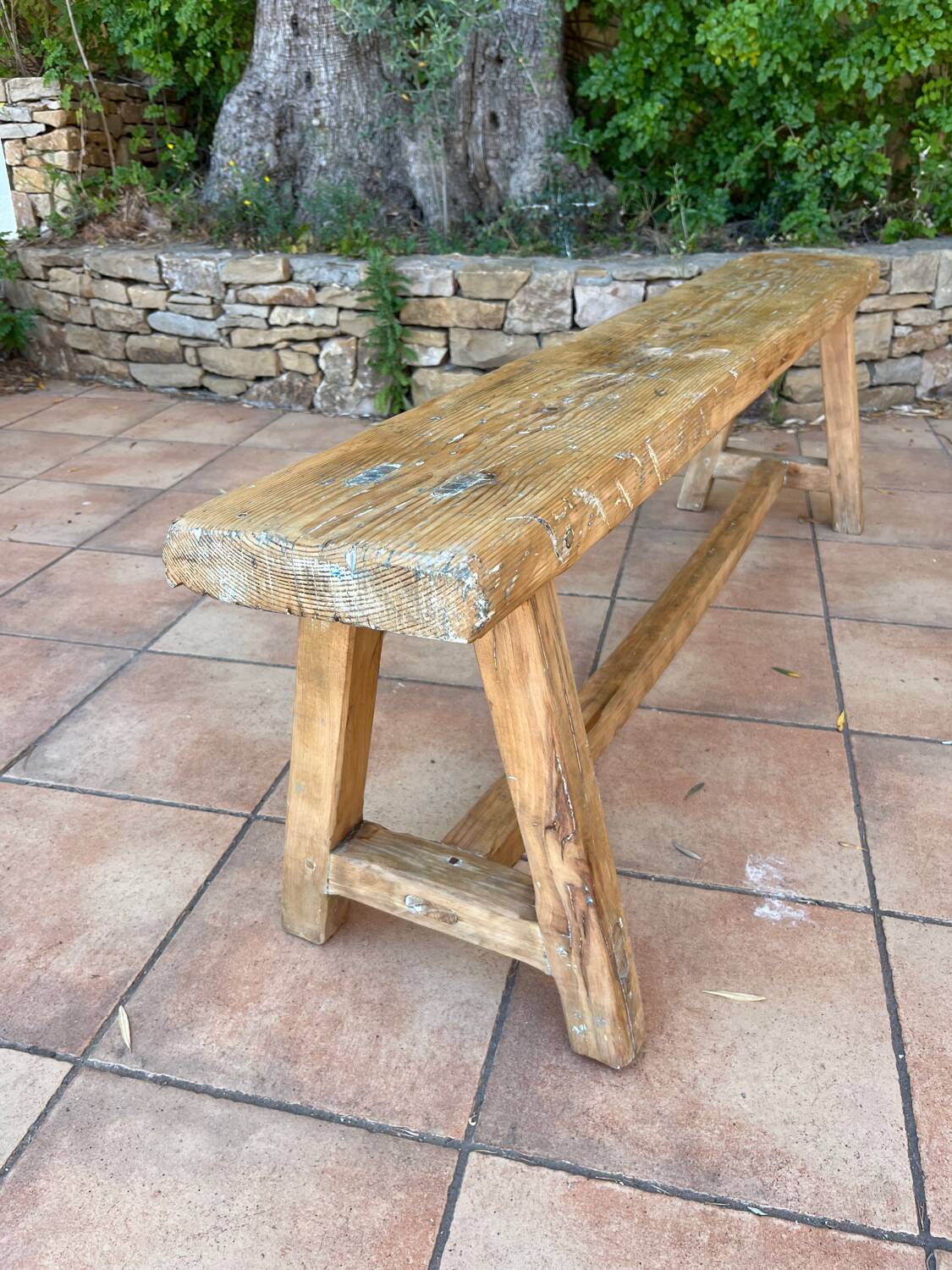 Old bench with a nice patina