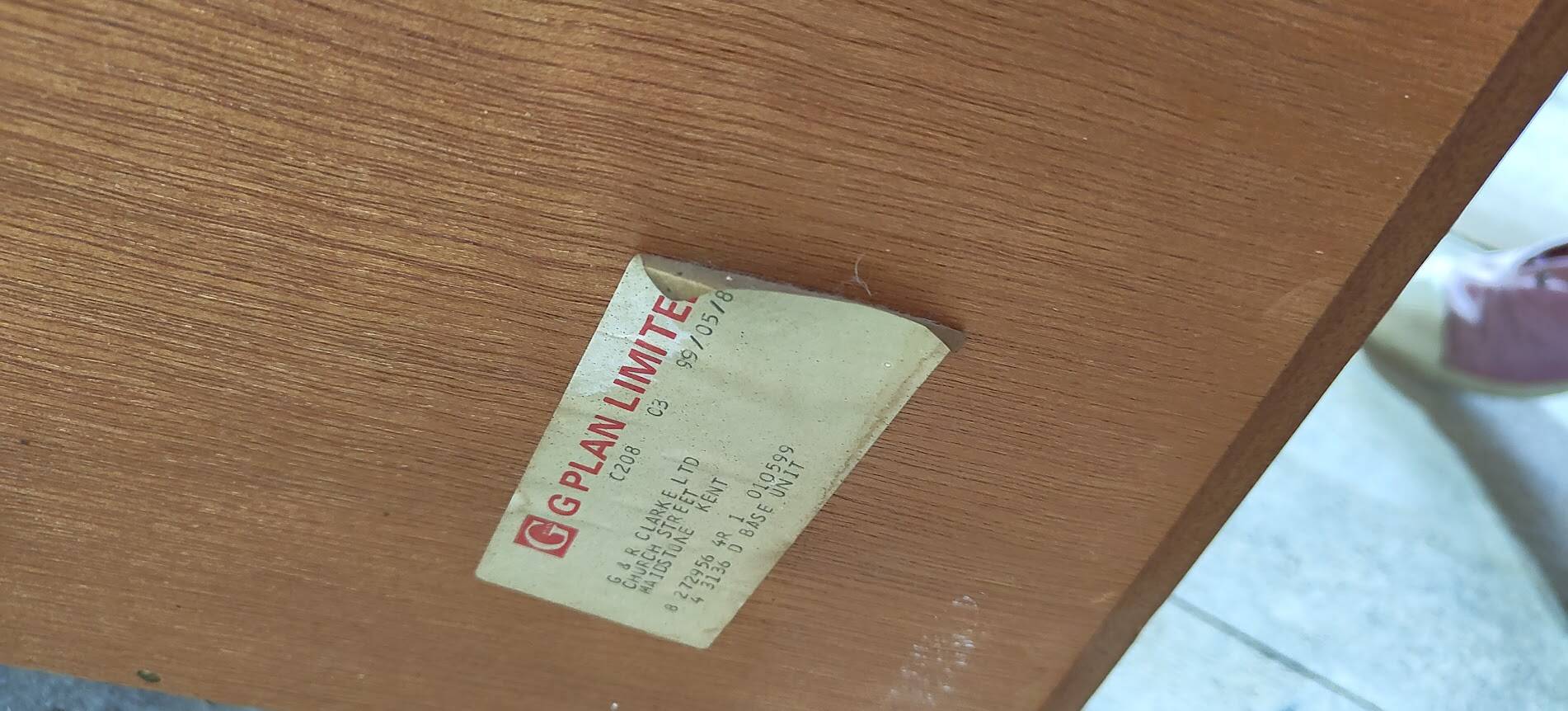 Vintage G-Plan low sideboard