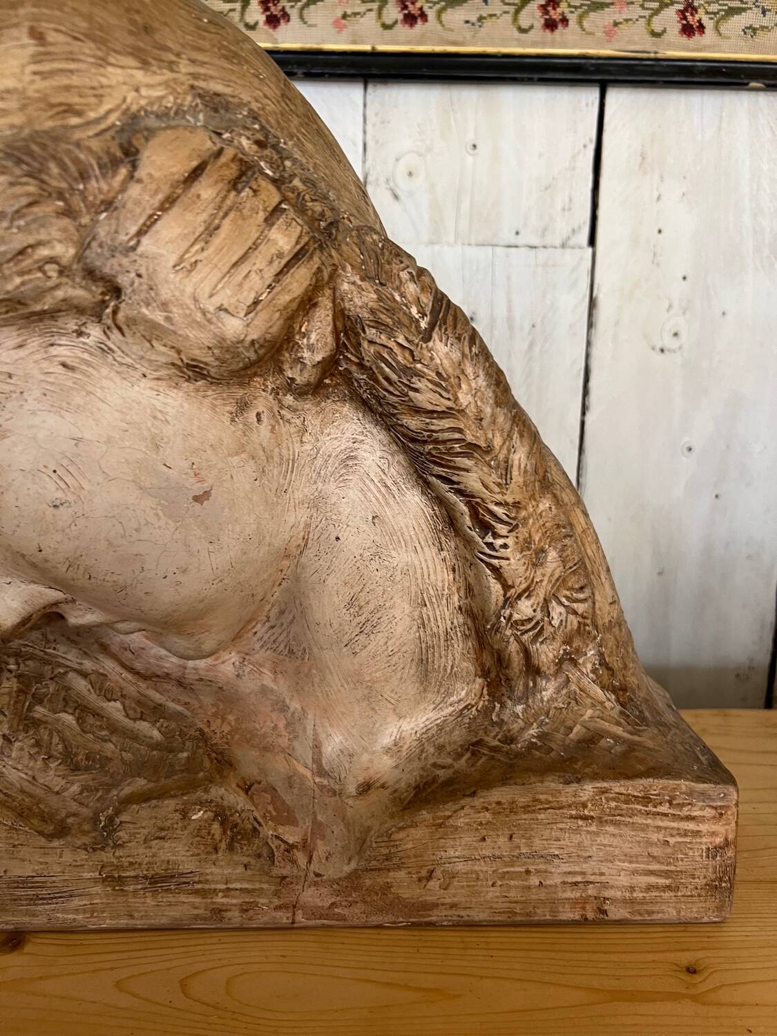 Plaster virgin