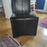 Leather armchair