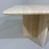Travertine coffee table side table 1970’s