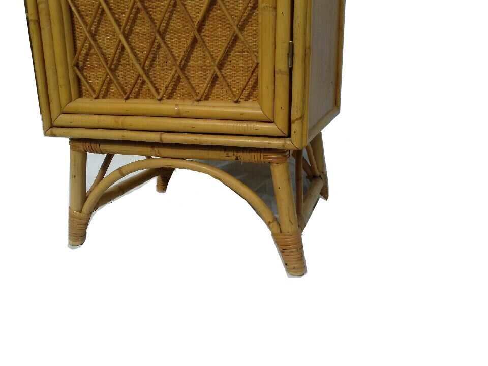 Wardrobe clear rattan