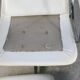 Armchair "Space Age"". Steel and imitation leather. Swivel. France, 70s