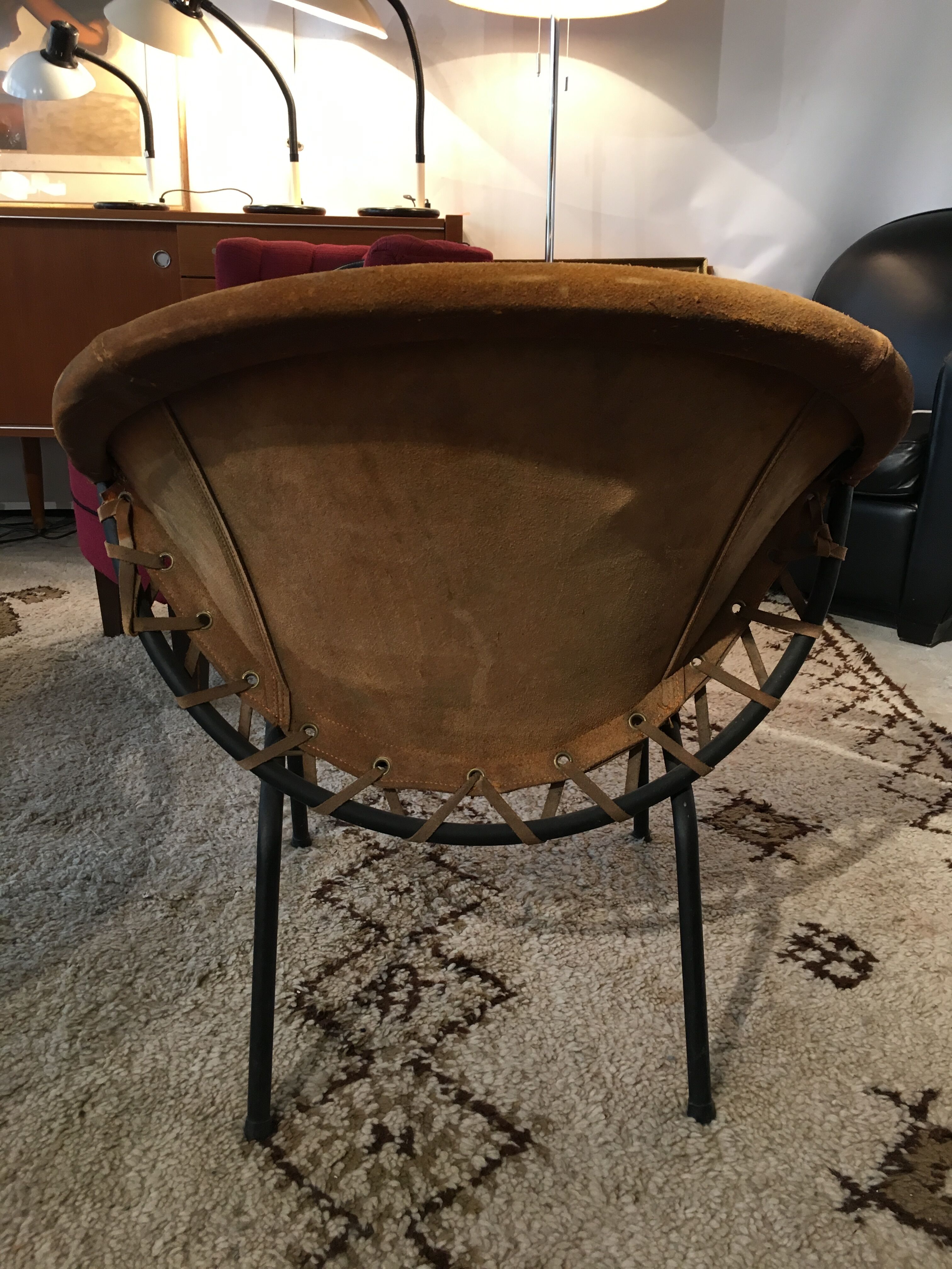 Pair of Lusch Erzeugnis armchairs