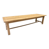 XXL farmhouse table in solid oak