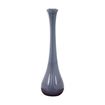 Vase violet Pologne années 1960