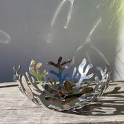 Alessi stainless steel fruit bowl