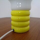 Yellow Opaline Glass Bulb Lamp by Ingo Maurer for M Design, 1960s