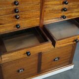 Antique dental practice in mahogany and marble Amsterdam around 1920