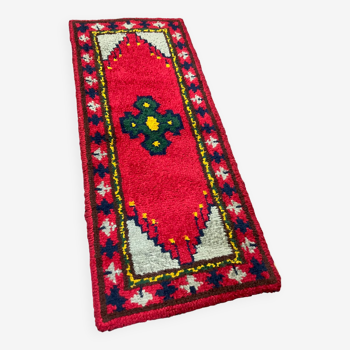 Tapis vintage pure laine style berbère