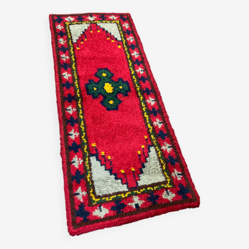Vintage rug pure Berber style wool
